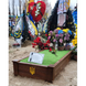 Надгробок дерев&rsquo;яний світлий горіх 180х75х35см 01 фото 4