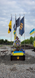 Флагшток із нержавіючої сталі 4 метри, під бетонування.  Розбірний. З системою підіймання прапору.  Прапор України 140*90 см в подарунок! 1012 фото 9