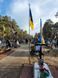 Флагшток із нержавіючої сталі 4 метри, під бетонування.  Розбірний. З системою підіймання прапору.  Прапор України 140*90 см в подарунок! 1012 фото 3